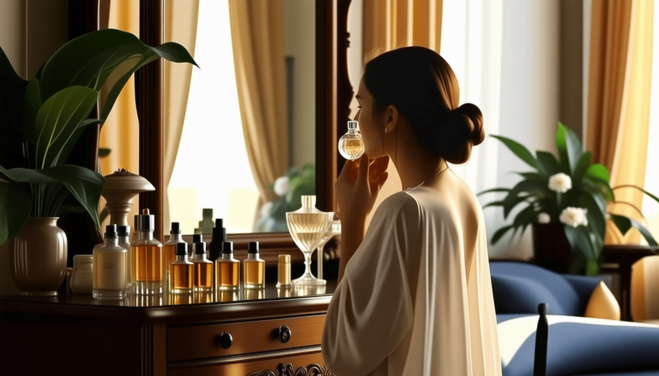 Se parfumer pour une absence remarquable